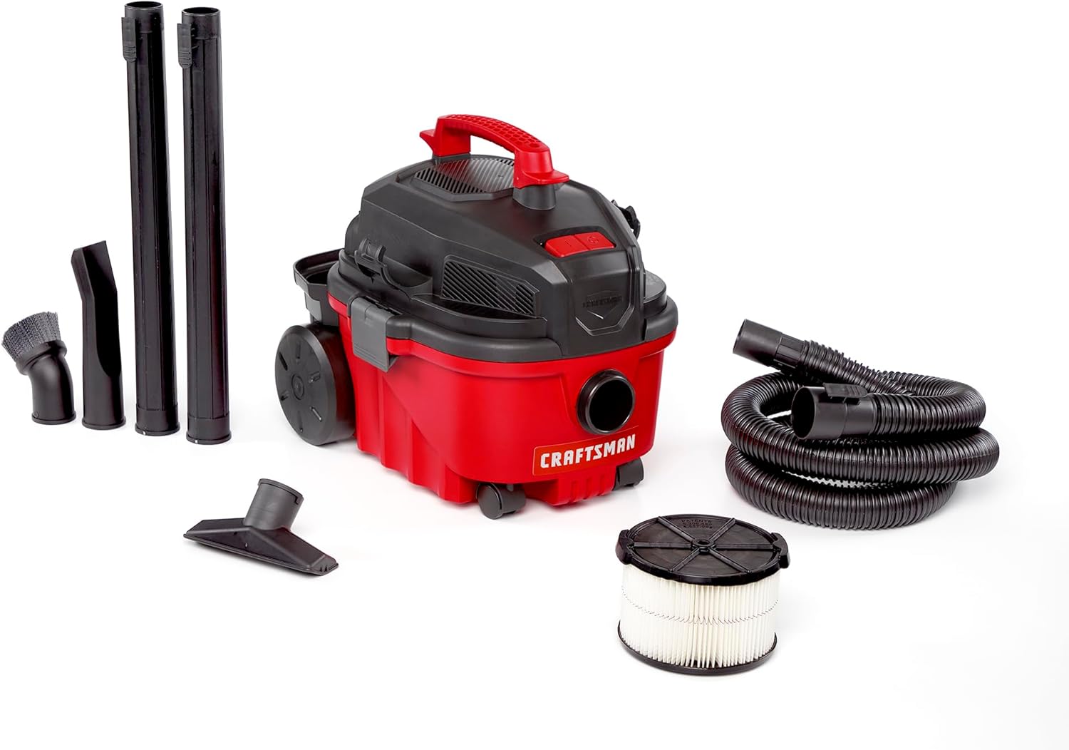 Wet Dry Vacuum Shop - 4 Gallon Wet Dry Vacuum, 5.0