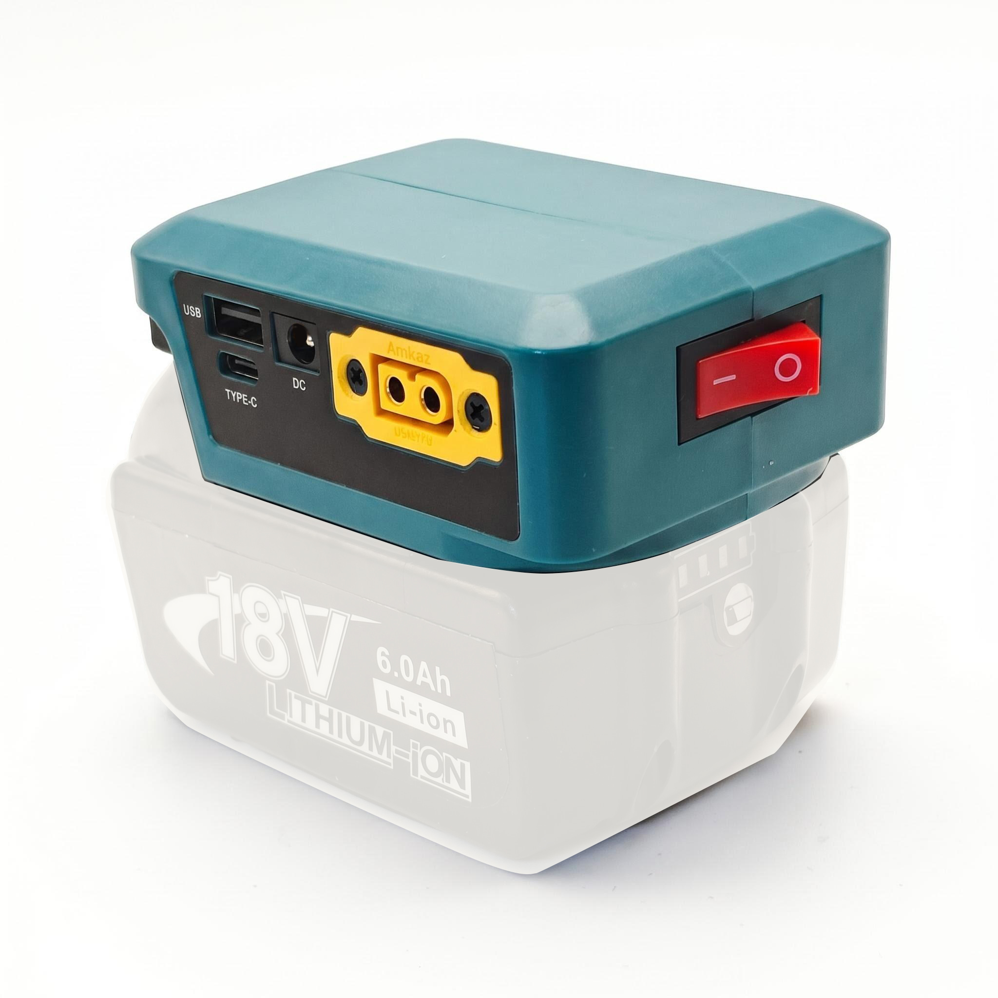 Outdoor Power Double Adapter - Double Port Fast Charging Is Suitable