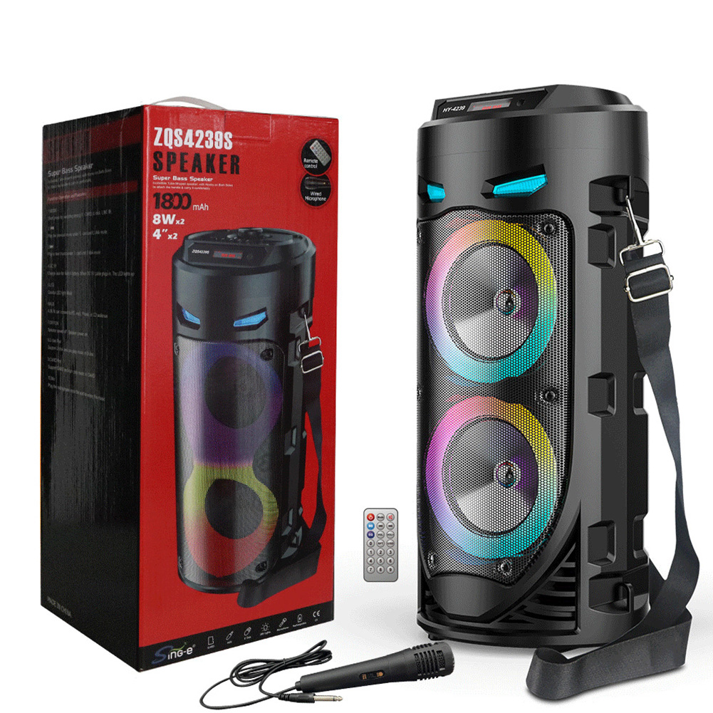 Outdoor Power Wire - Wireless Bluetooth Speaker With Wired Microphone