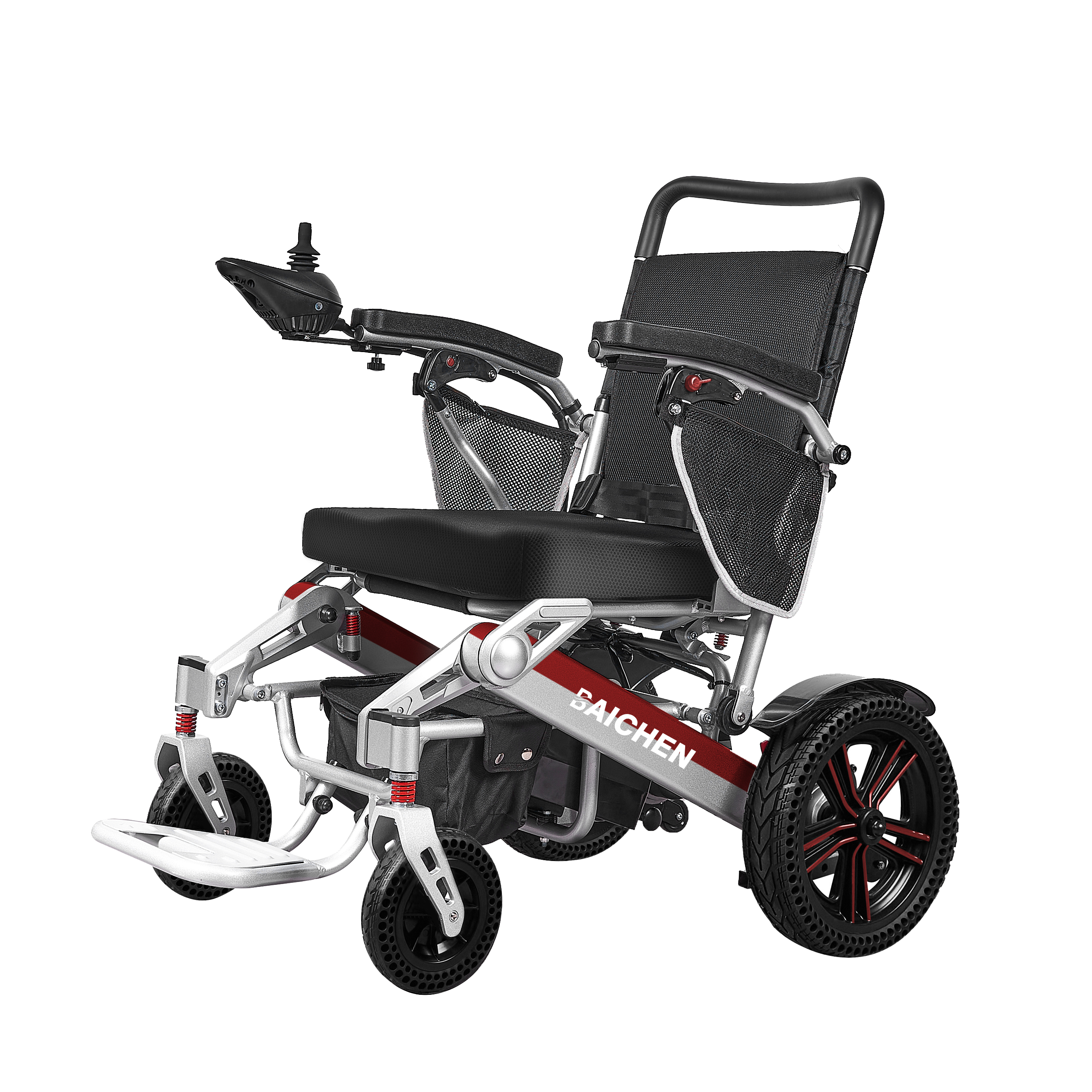 Outdoor Power Wheelchair - Baichen Airline Approved Portable Cerebral Palsy