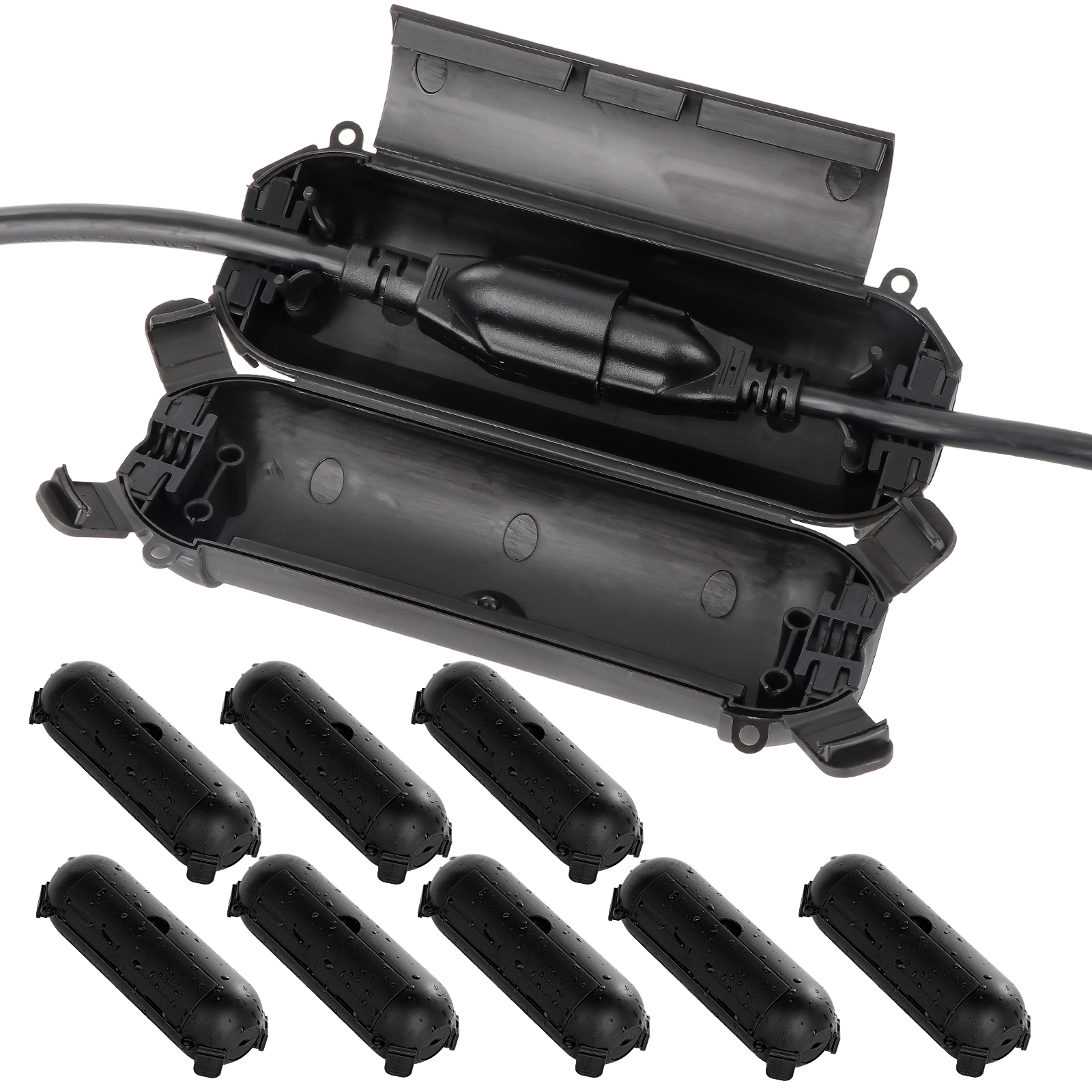 Outdoor Power Plug - Flemoon 9PCS Outdoor Extension Cord Safety