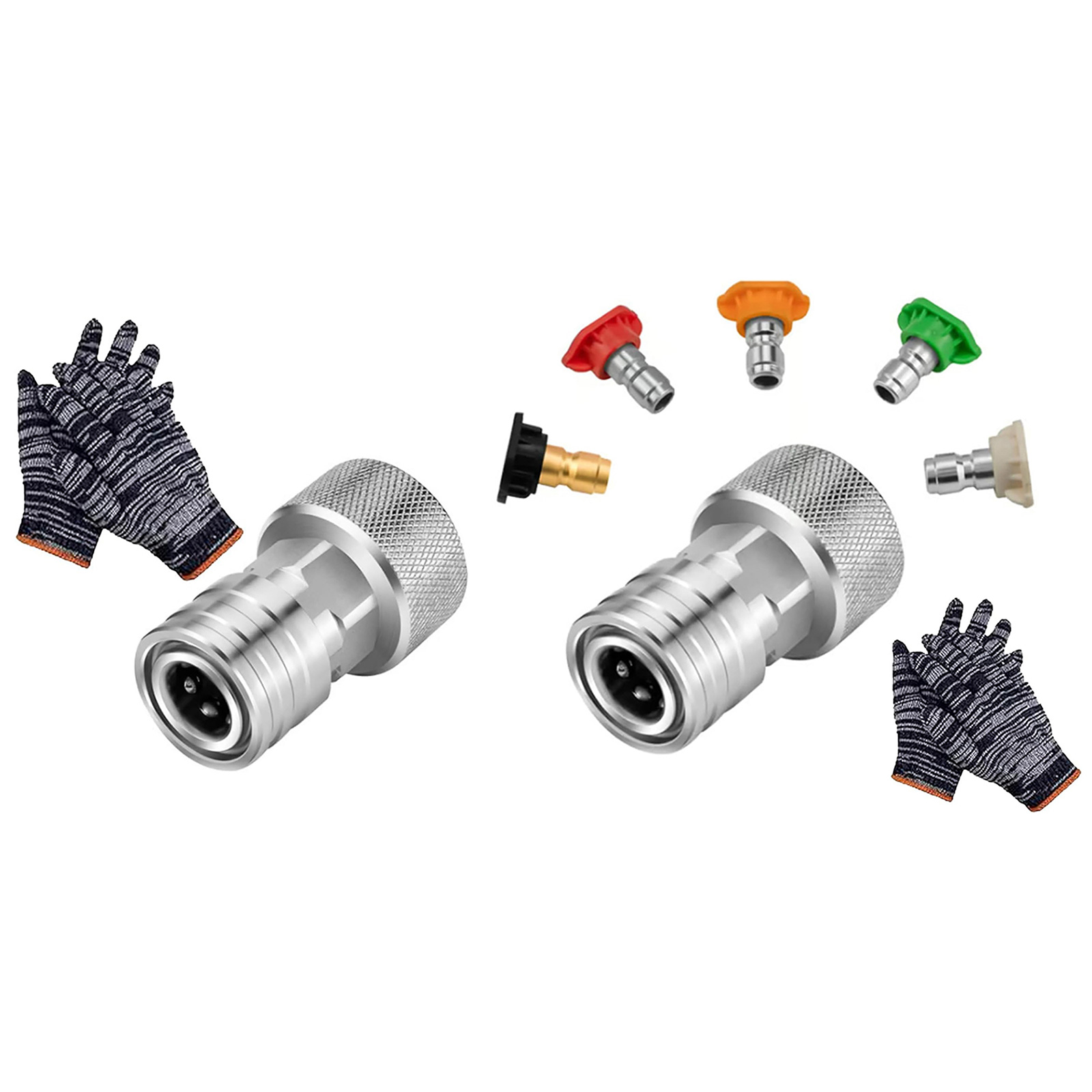 Outdoor Power Washer - 3/4 GHT To 1/4 Quick Connector