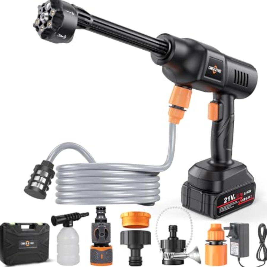 Outdoor Power Washer - Home portable handheld car washer for