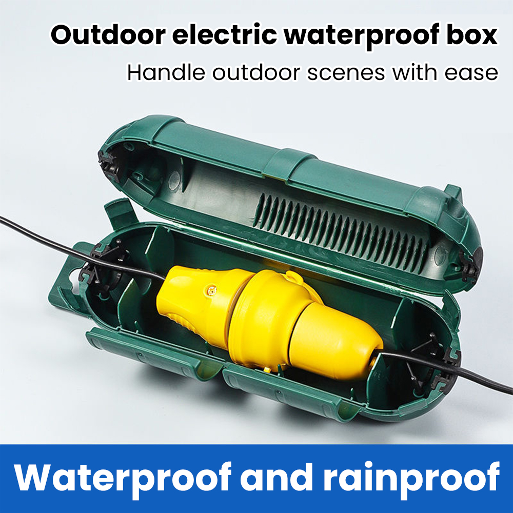 Outdoor Power Outlet Box - 1pcs Outdoor Extension Cord Safety Cover