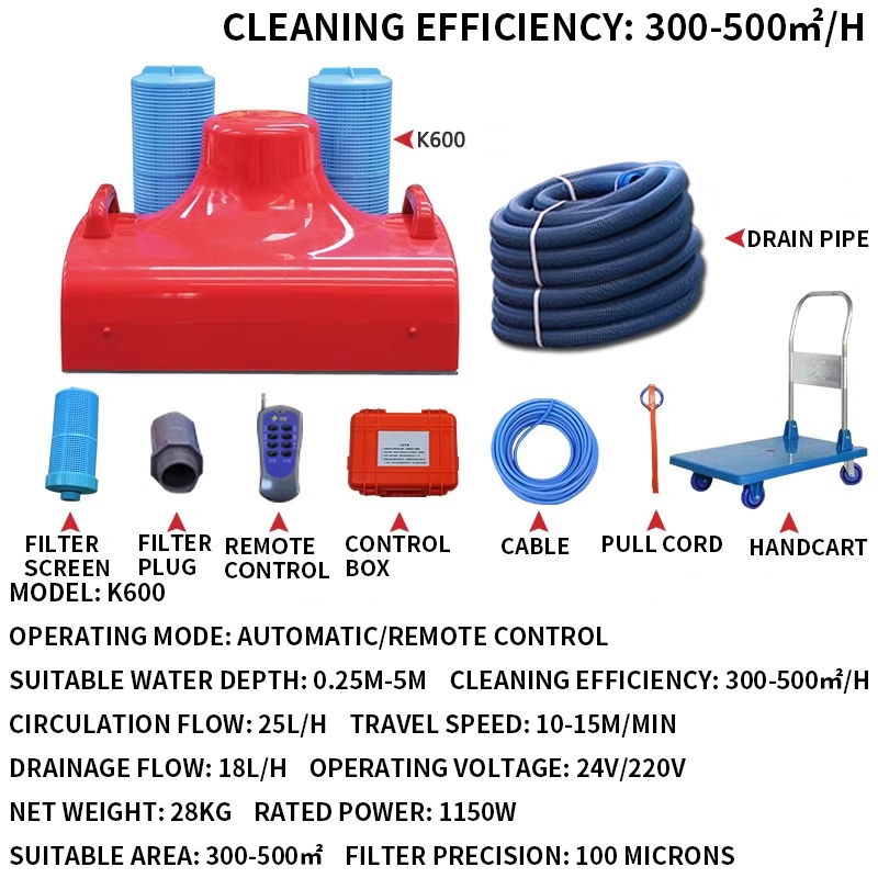 Pool Vacuum Cleaner Water Turt - مراجعة Outdoor Power Vacuum وسعره
