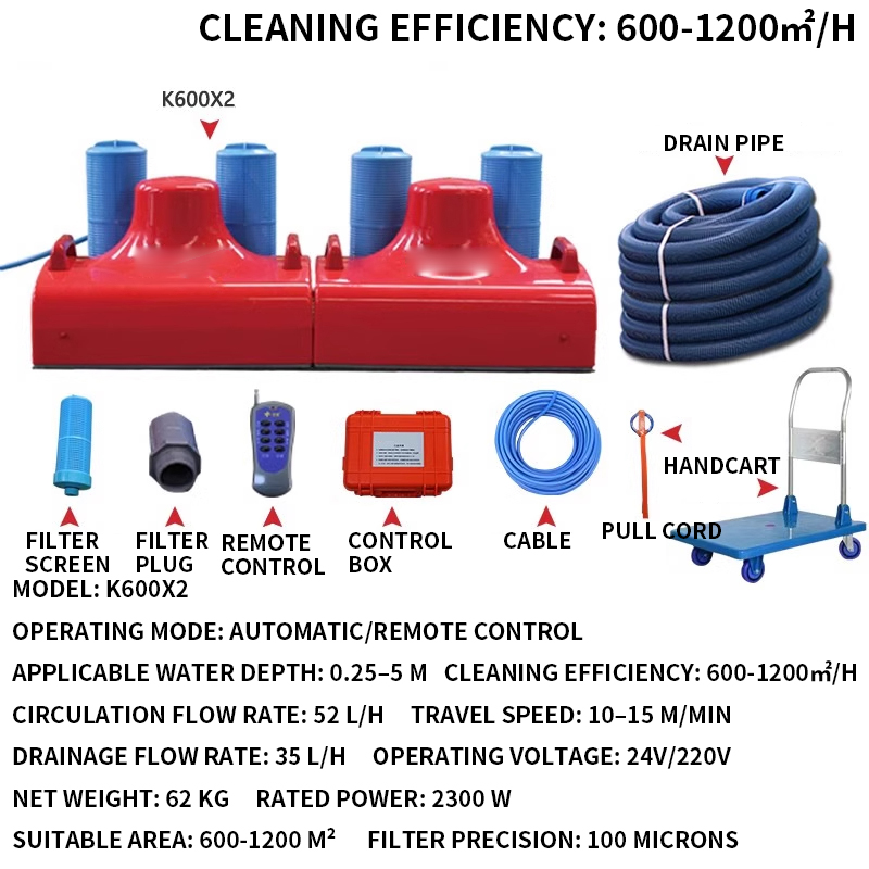 Pool Vacuum Cleaner Water Turt - مراجعة Outdoor Power Vacuum وسعره