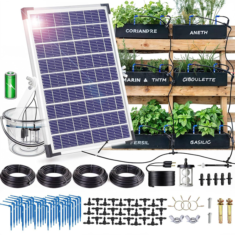 Universal Solar Powered Automa - مراجعة Outdoor Power And Plant وسعره