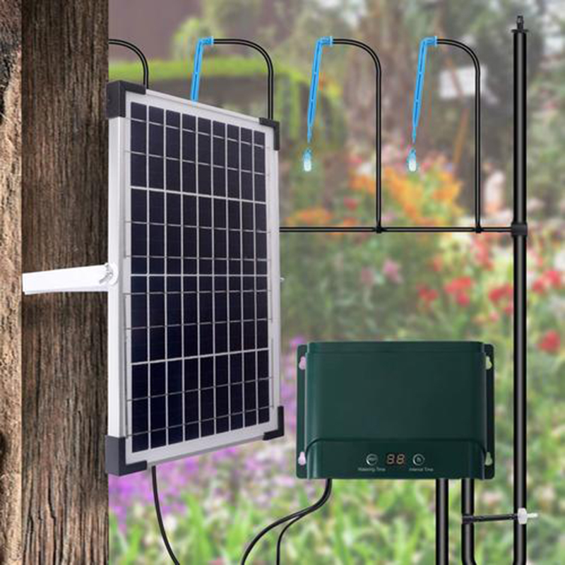 Universal Solar Powered Automa - مراجعة Outdoor Power And Plant وسعره