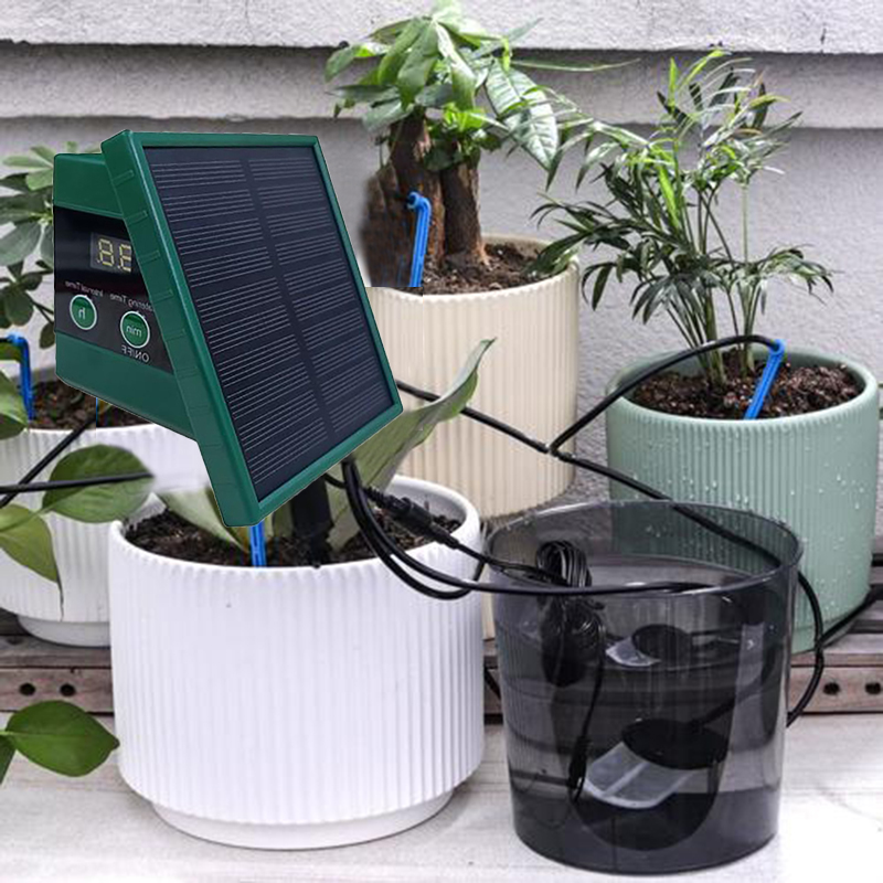 Universal Solar Powered Automa - مراجعة Outdoor Power And Plant وسعره
