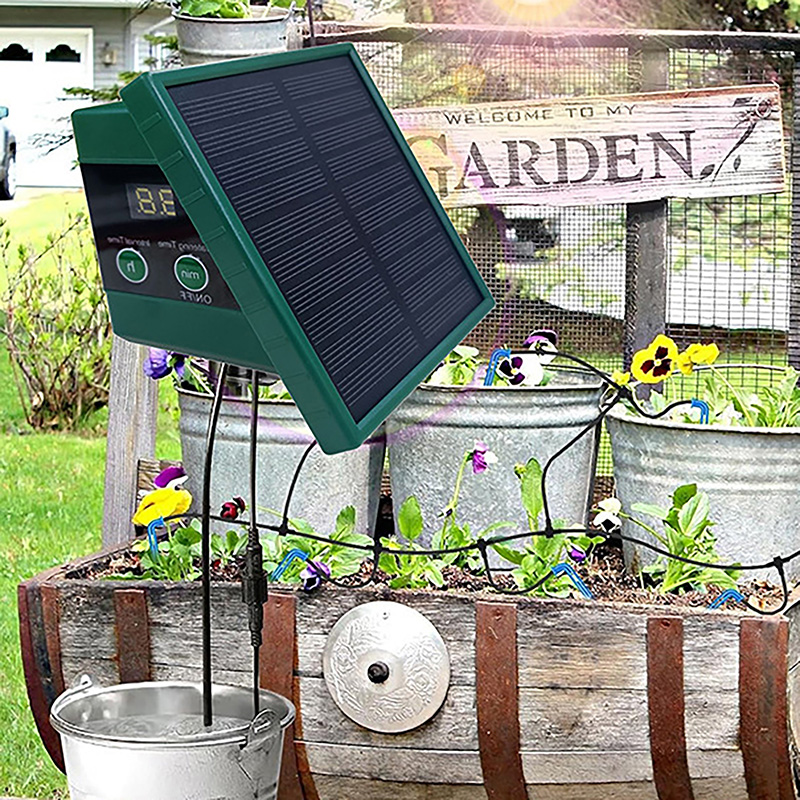 Universal Solar Powered Automa - مراجعة Outdoor Power And Plant وسعره