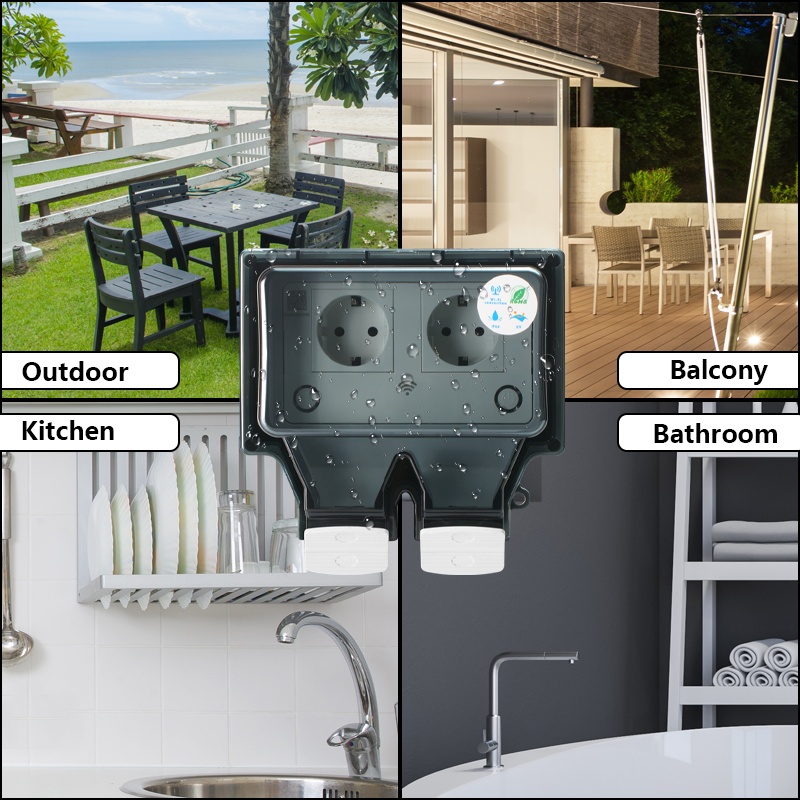 Avoir Tuya Wall Electrical Soc - مراجعة Outdoor Power Usa وسعره