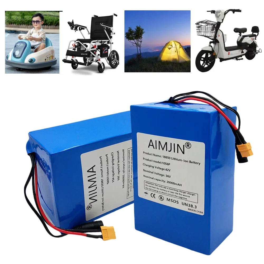 36V 20000mAh 10S6P Li-ion batt - مراجعة Outdoor Power Wheelchair وسعره