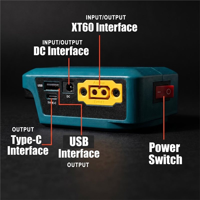 [LXYA68Z!] Outdoor Car Emergen - مراجعة Outdoor Power Double Adapter وسعره