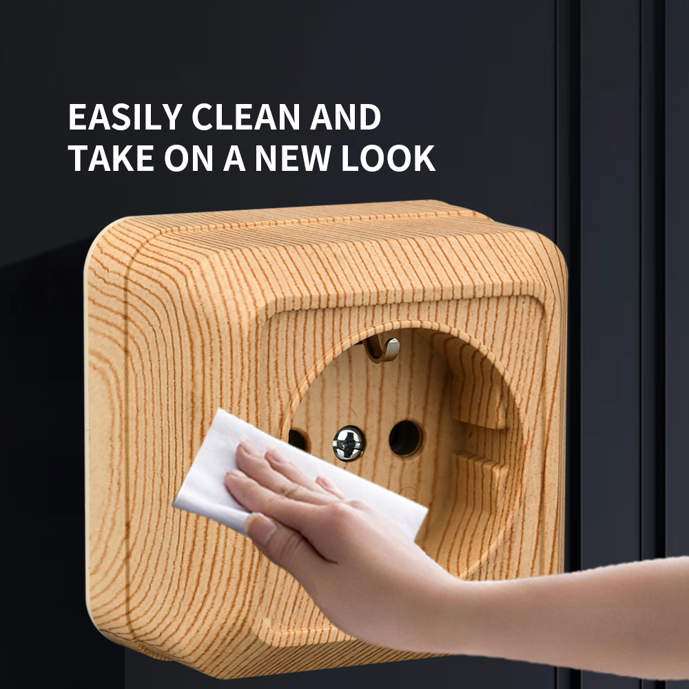 WESA Wood Wall Surface Socket  - مراجعة Outdoor Power Usa وسعره