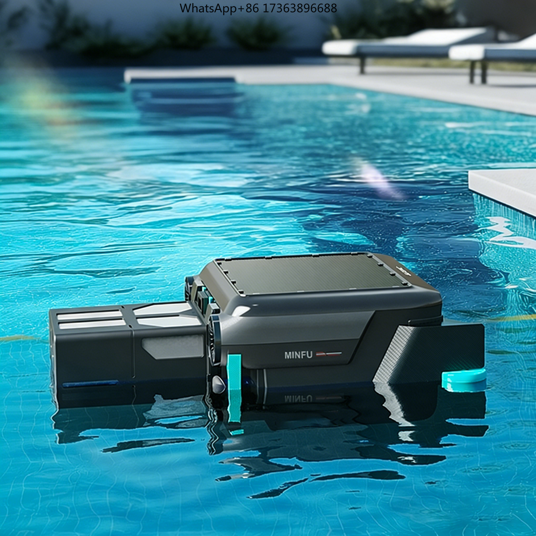 Pool Surface Robot Cleaner Aut - مراجعة Outdoor Power Vacuum وسعره