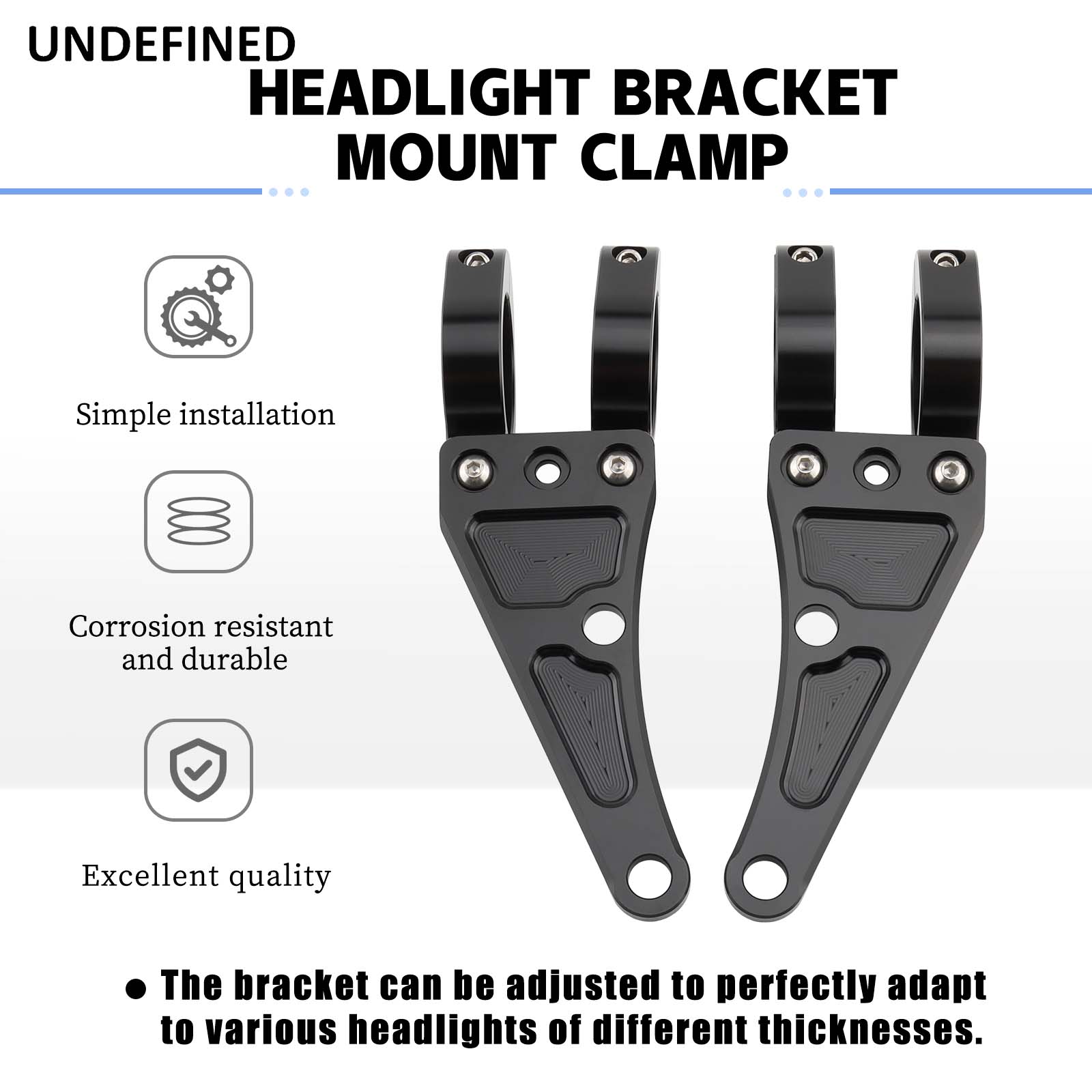 33mm-58mm Headlight Bracket Mo - مراجعة Outdoor Power Usa وسعره