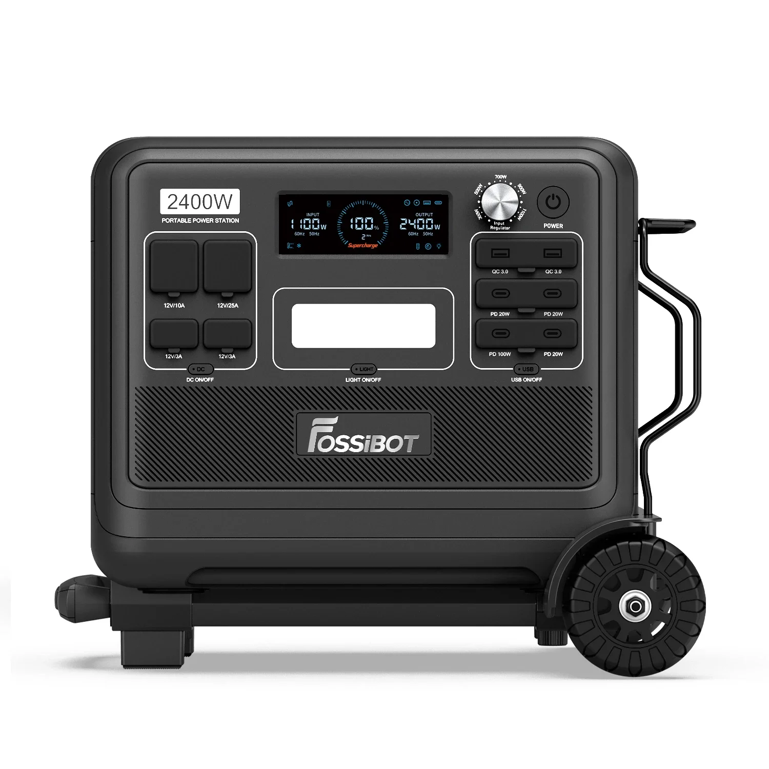 Fossibot F2400 2400W  Solar Ge - مراجعة Outdoor Power Usa وسعره