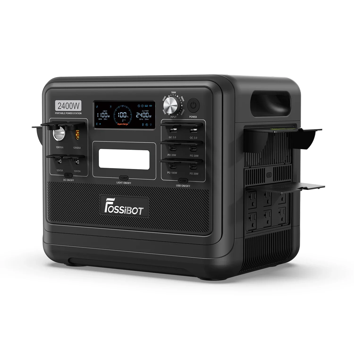 Fossibot F2400 2400W  Solar Ge - مراجعة Outdoor Power Usa وسعره