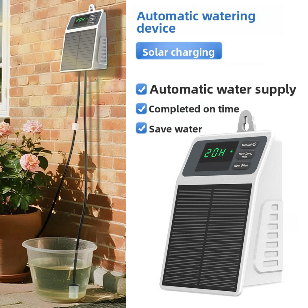Smart Solar Powered Auto Water - مراجعة Outdoor Power And Plant وسعره