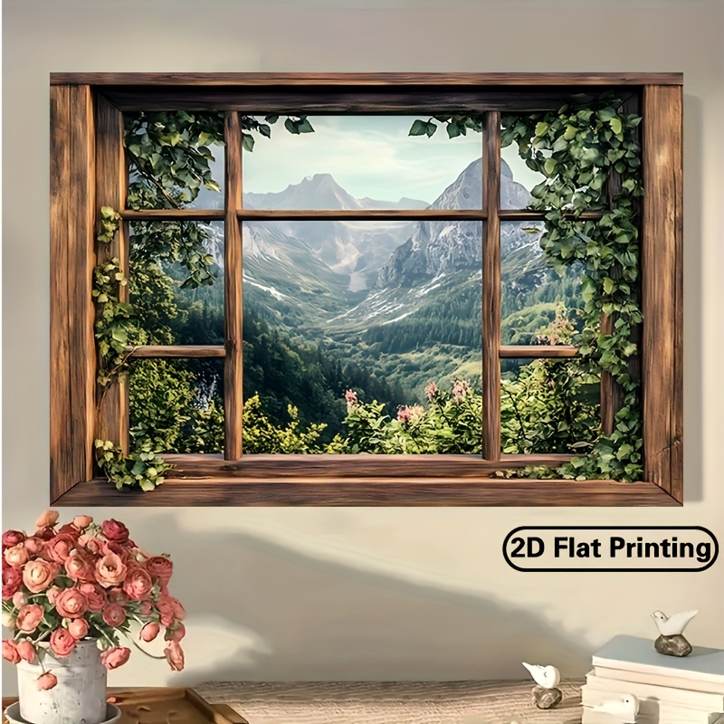 1 piece, green plant window vi - مراجعة Outdoor Power And Plant وسعره