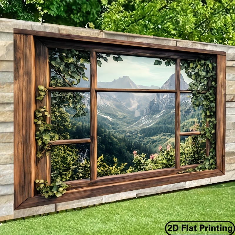 1 piece, green plant window vi - مراجعة Outdoor Power And Plant وسعره