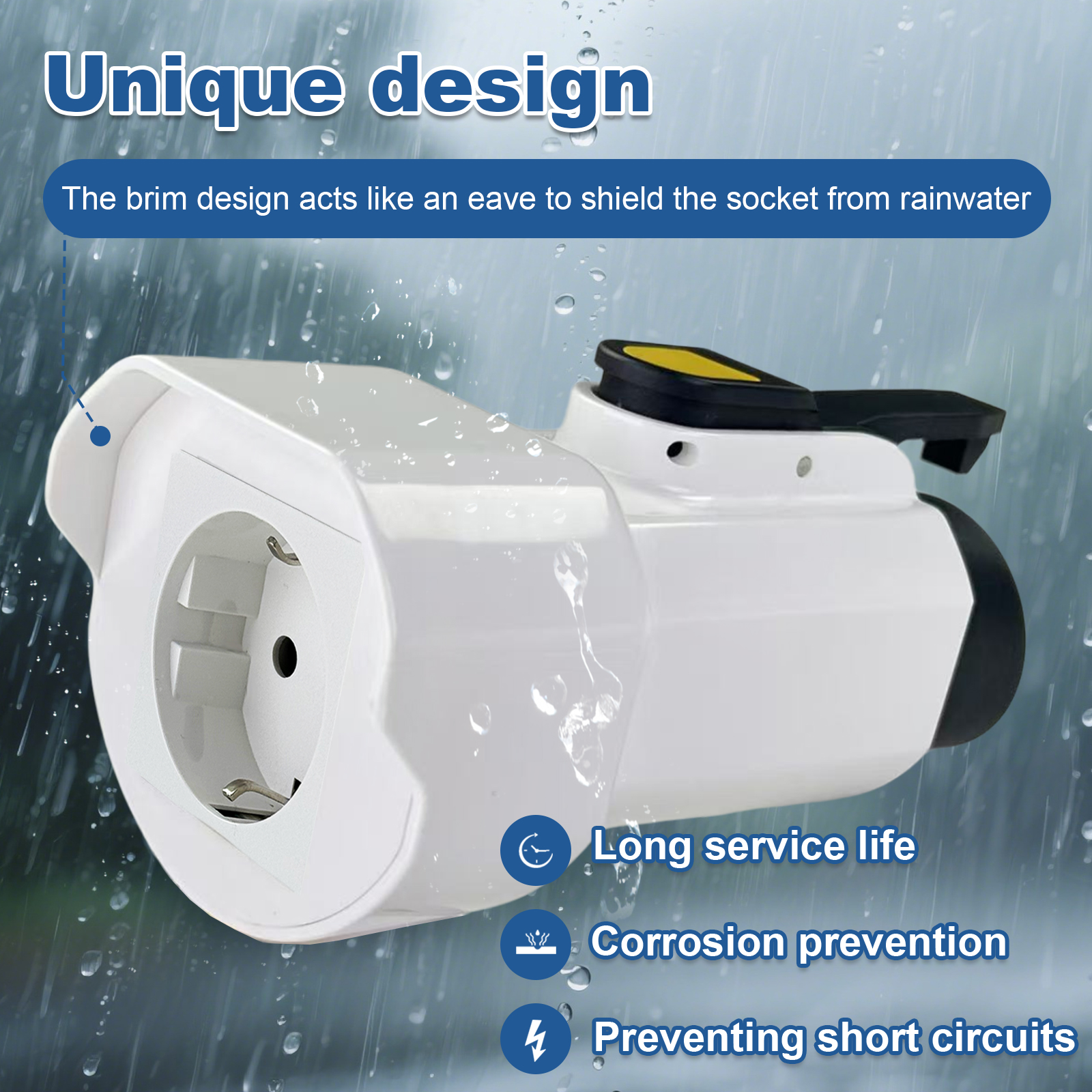 EVqiaoyi Type1 V2L Discharger  - مراجعة Outdoor Power Plug وسعره
