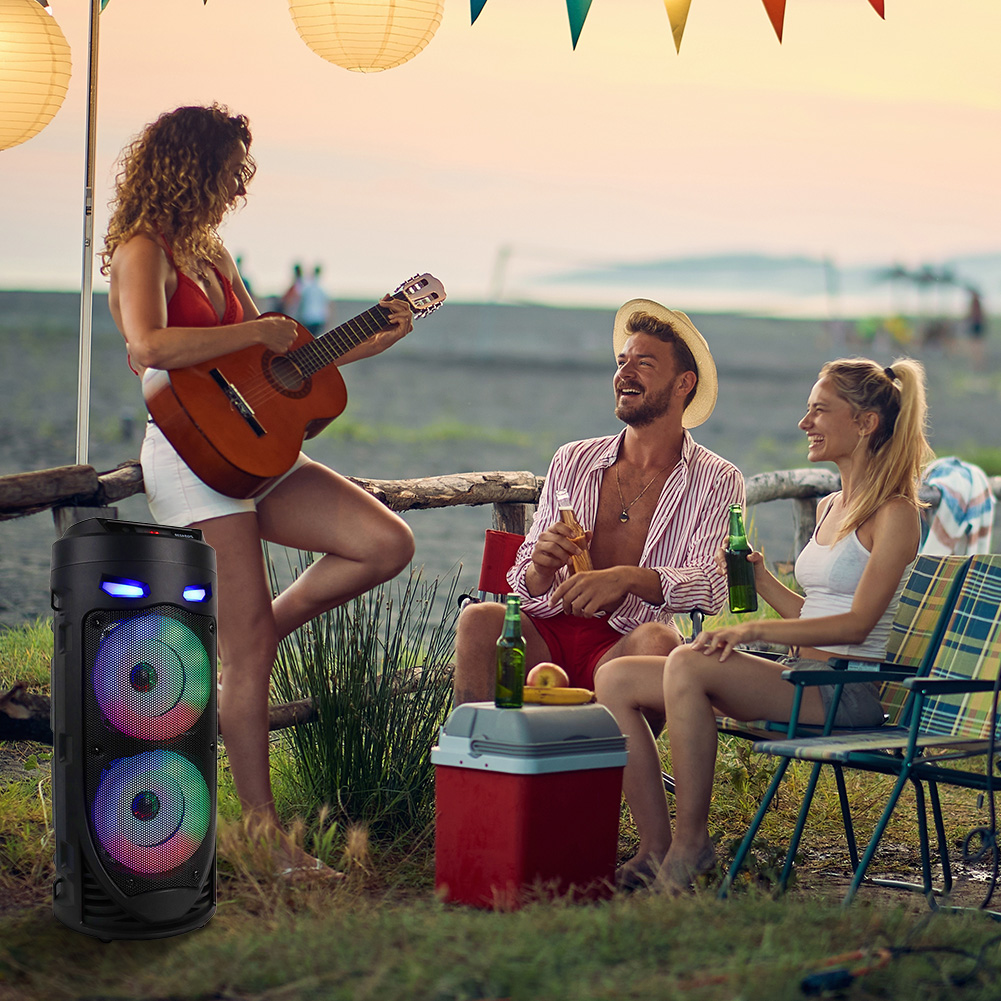 Wireless Bluetooth Speaker Wit - مراجعة Outdoor Power Wire وسعره