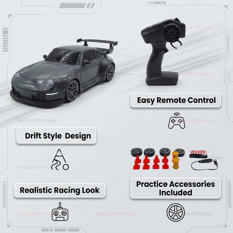 NEW RC Drift Car 2.4GHz 1:24 R - مراجعة Outdoor Power Double Adapter وسعره