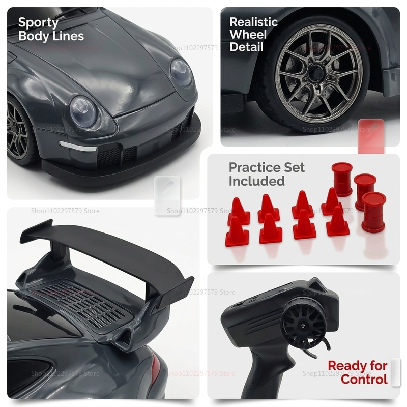 NEW RC Drift Car 2.4GHz 1:24 R - مراجعة Outdoor Power Double Adapter وسعره
