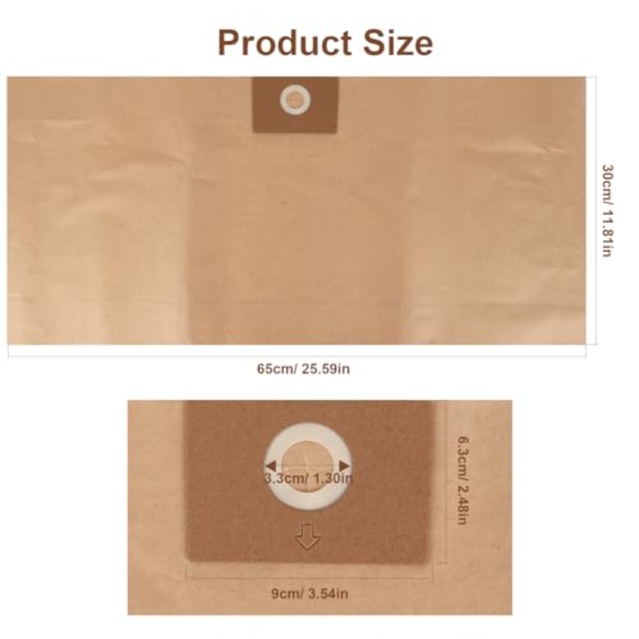 25-1230 Shop Vac Bags for 4-5  - مراجعة Wet Dry Vacuum Shop وسعره