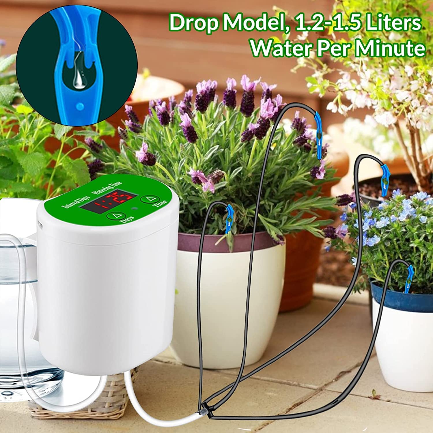 Outdoor Garden Plant Watering  - مراجعة Outdoor Power And Plant وسعره