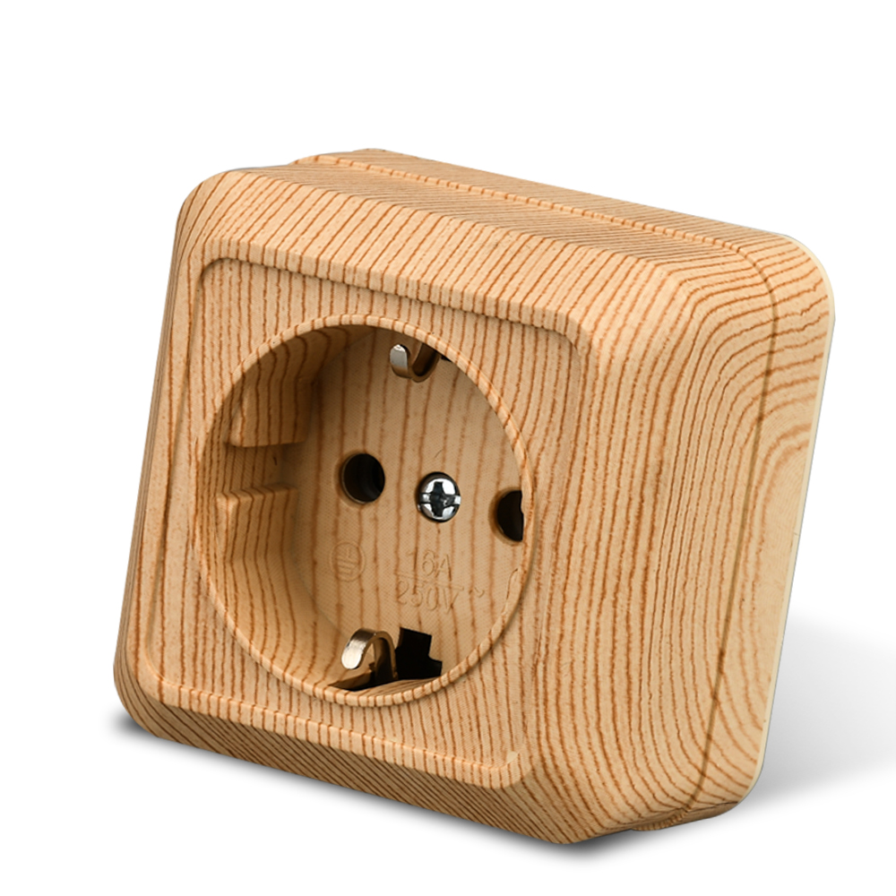WESA Wooden Wall Surface Socke - مراجعة Outdoor Power Usa وسعره
