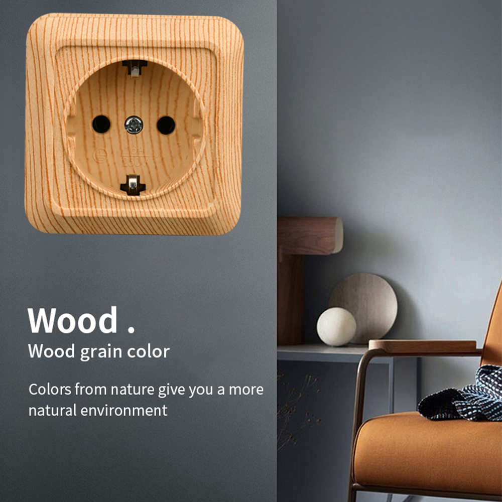 WESA Wooden Wall Surface Socke - مراجعة Outdoor Power Usa وسعره
