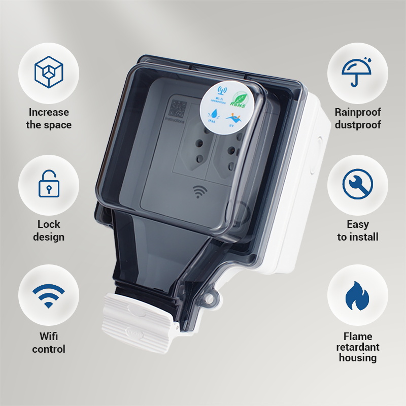Avoir Tuya Wifi Smart Socket I - مراجعة Outdoor Power Not Working وسعره