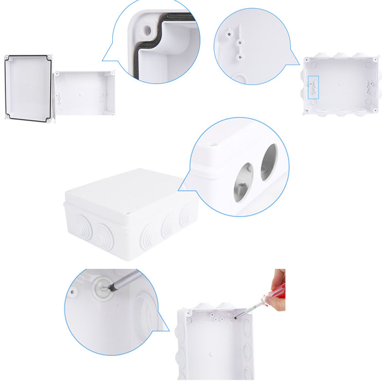 RA RT Wholesale ABS Plastic IP - مراجعة Outdoor Power Outlet Box وسعره