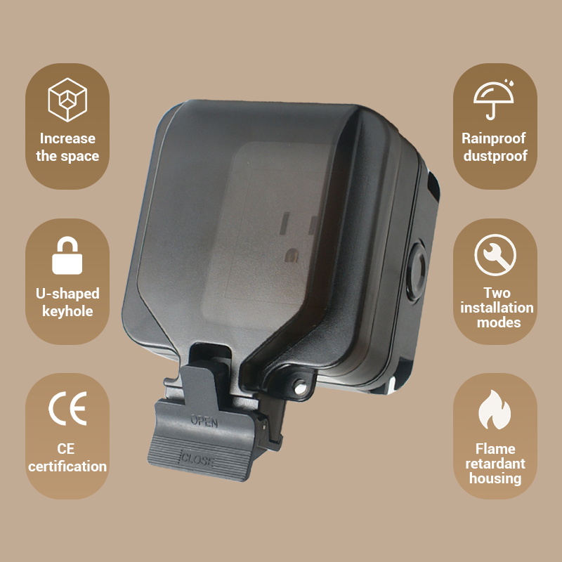 Avoir IP66 Wall Waterproof Soc - مراجعة Outdoor Power Usa وسعره