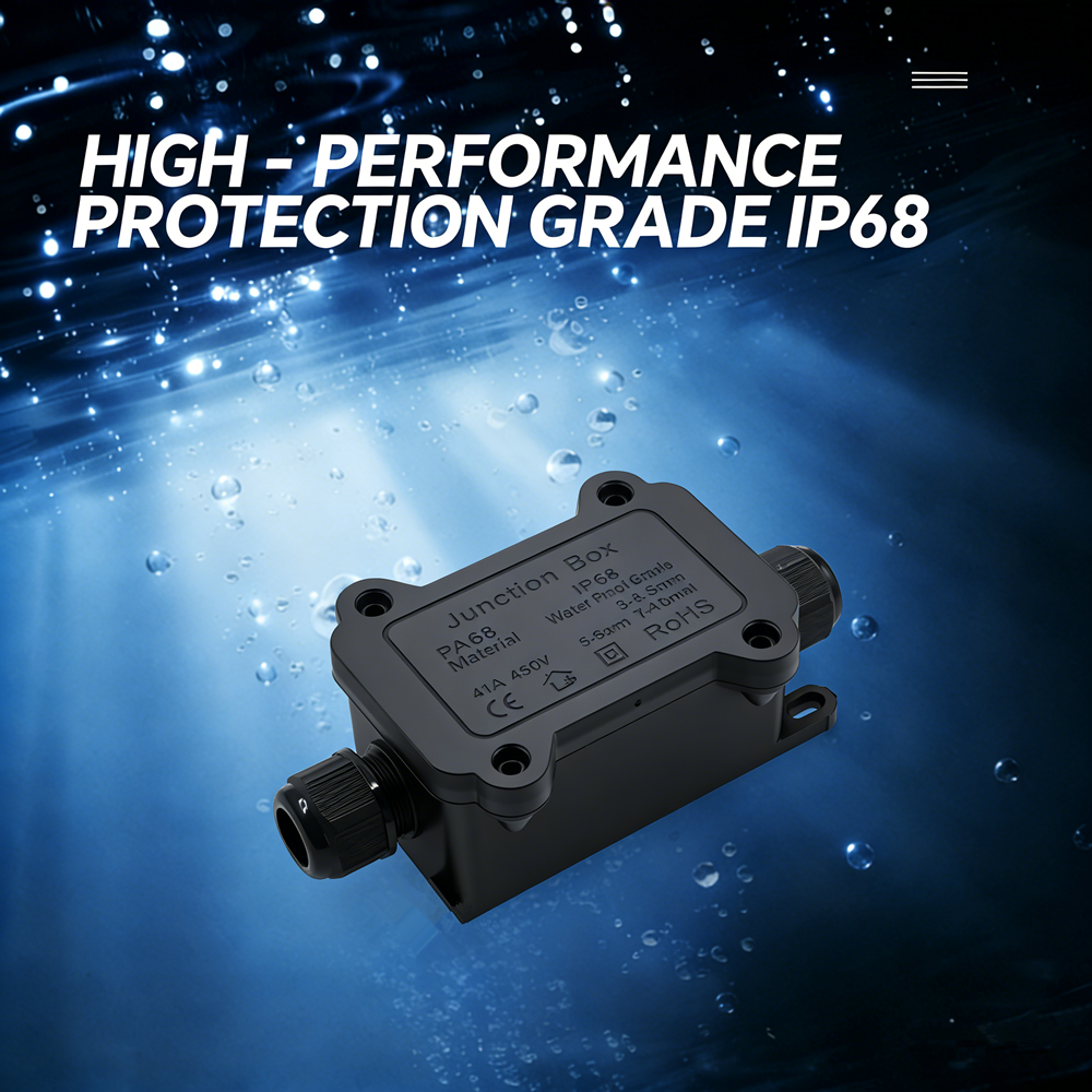 IP68 Waterproof Junction Box 2 - مراجعة Outdoor Power Outlet Box وسعره