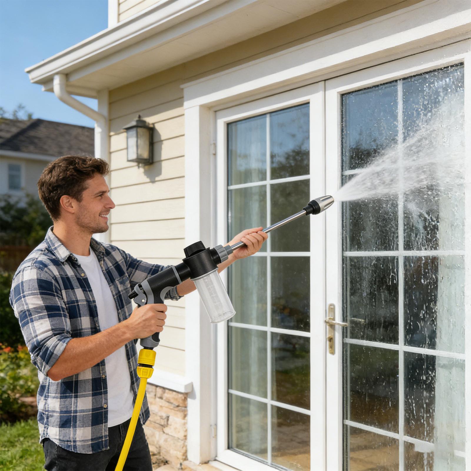 High Pressure Garden Hose Nozz - مراجعة Outdoor Power Washer وسعره