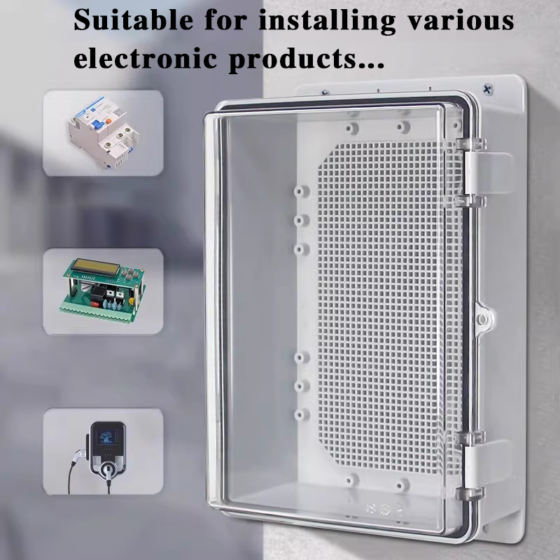 IP66 Waterproof Grey/Transpare - مراجعة Outdoor Power Outlet Box وسعره
