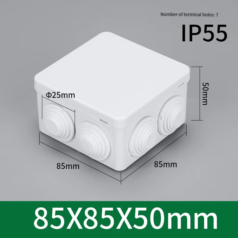 85 * 85 * 50 Outdoor Ip55 Plas - مراجعة Outdoor Power Outlet Box وسعره