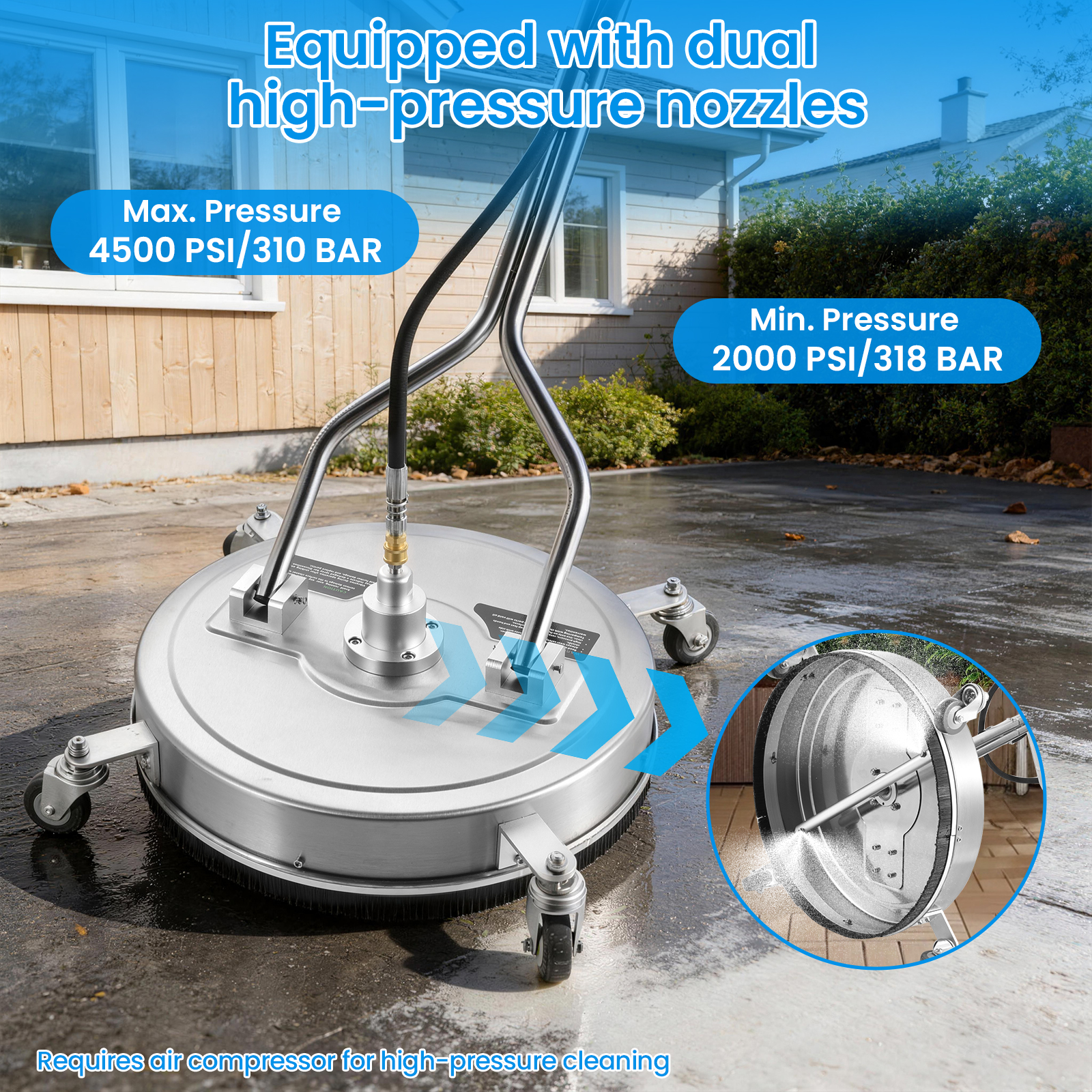 20 Inch Pressure Washer Floor  - مراجعة Outdoor Power Washer وسعره
