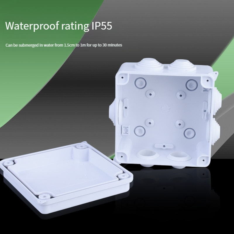 1Pcs Plastic Abs Dustproof And - مراجعة Outdoor Power Wire وسعره