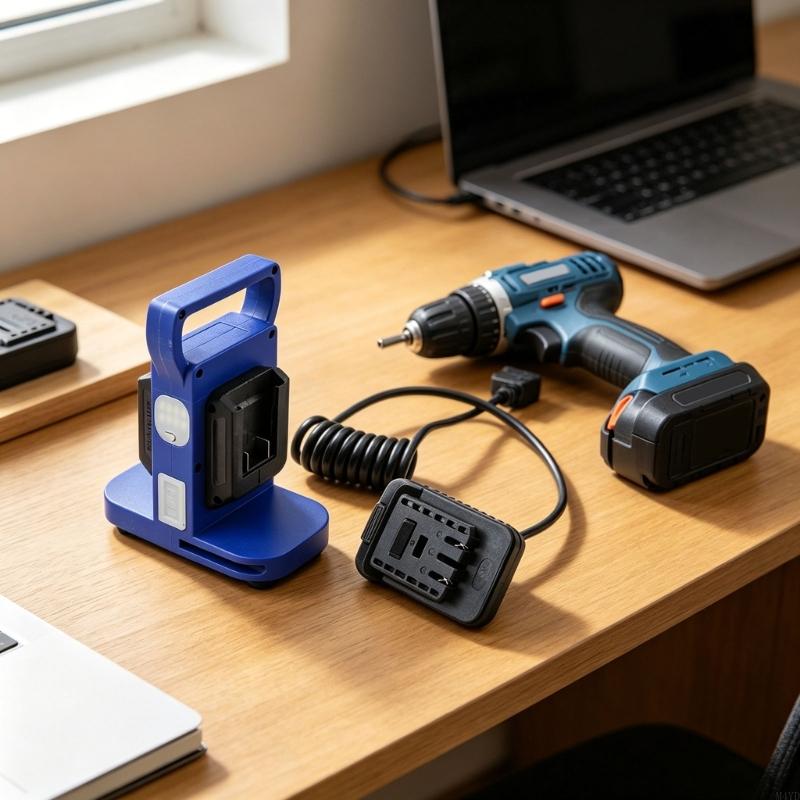 Handheld Double Output Power C - مراجعة Outdoor Power Double Adapter وسعره