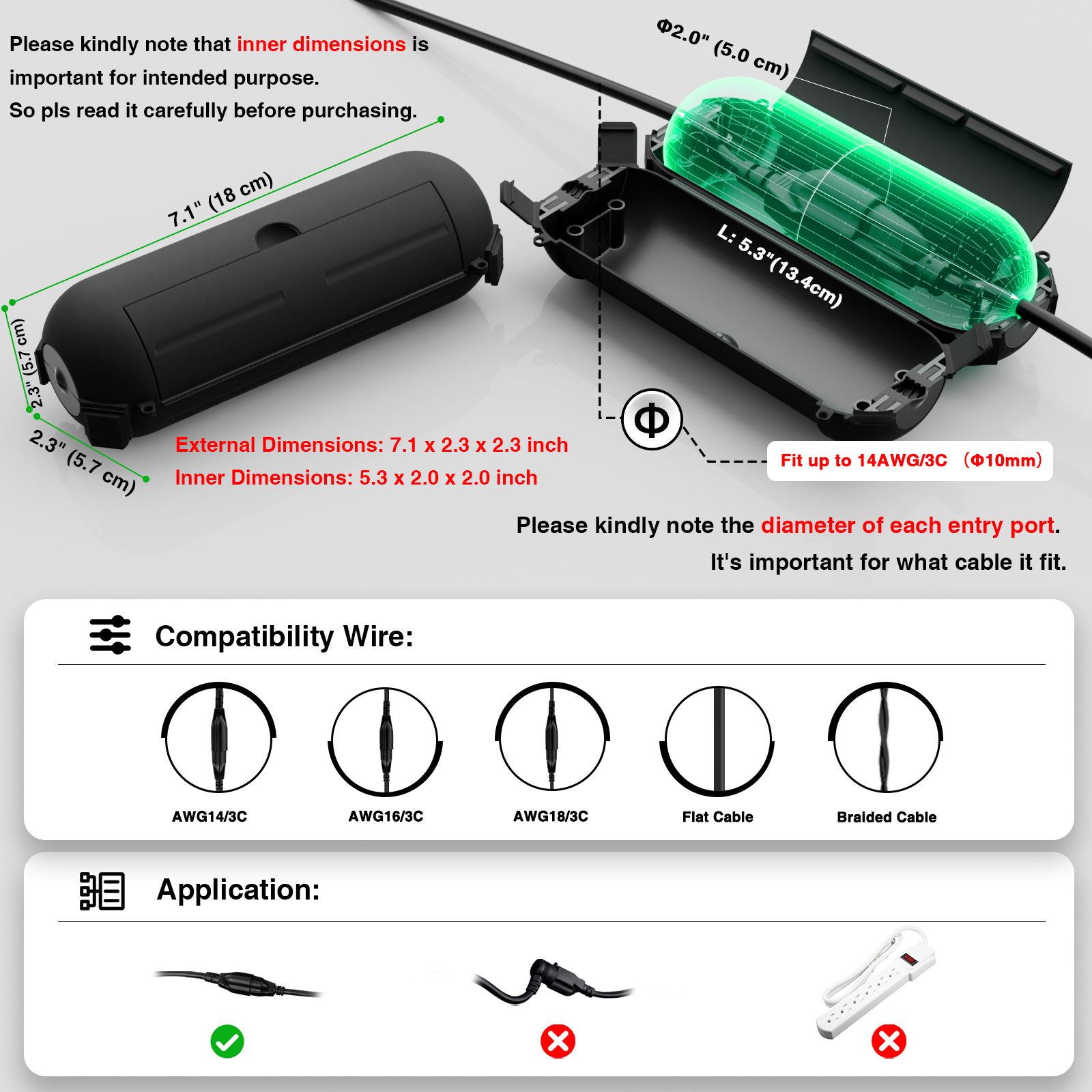 Flemoon 9PCS Outdoor Extension - مراجعة Outdoor Power Plug وسعره