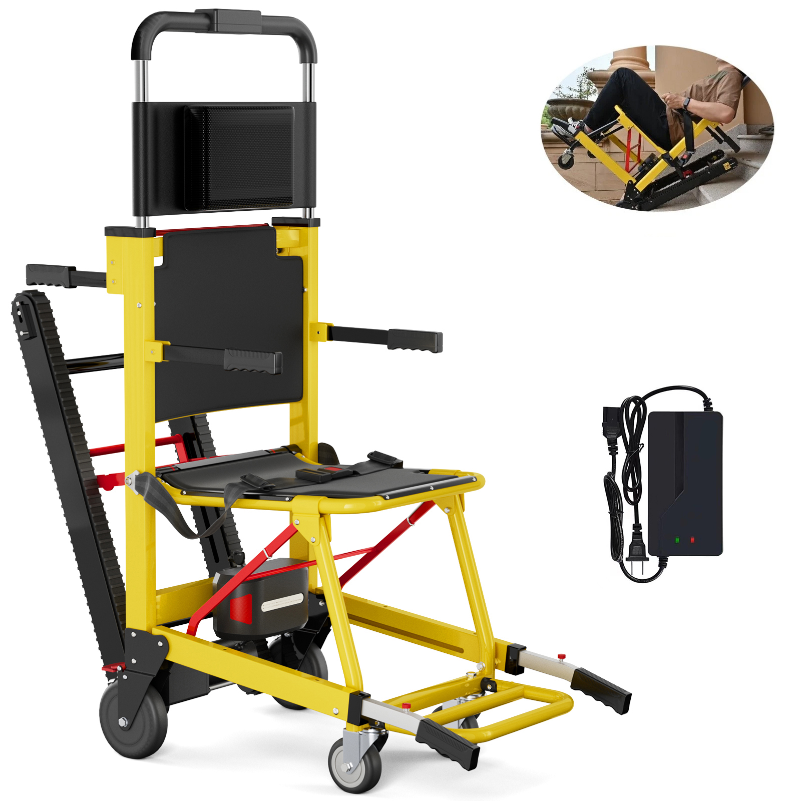 Stair Lifting Motorized Climbi - مراجعة Outdoor Power Wheelchair وسعره