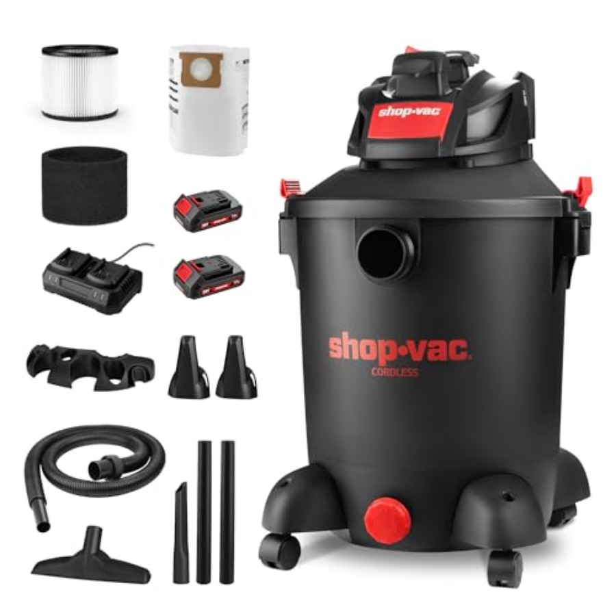 10 Gallon Wet Dry Vacuum Clean - مراجعة Wet Dry Vacuum Shop وسعره