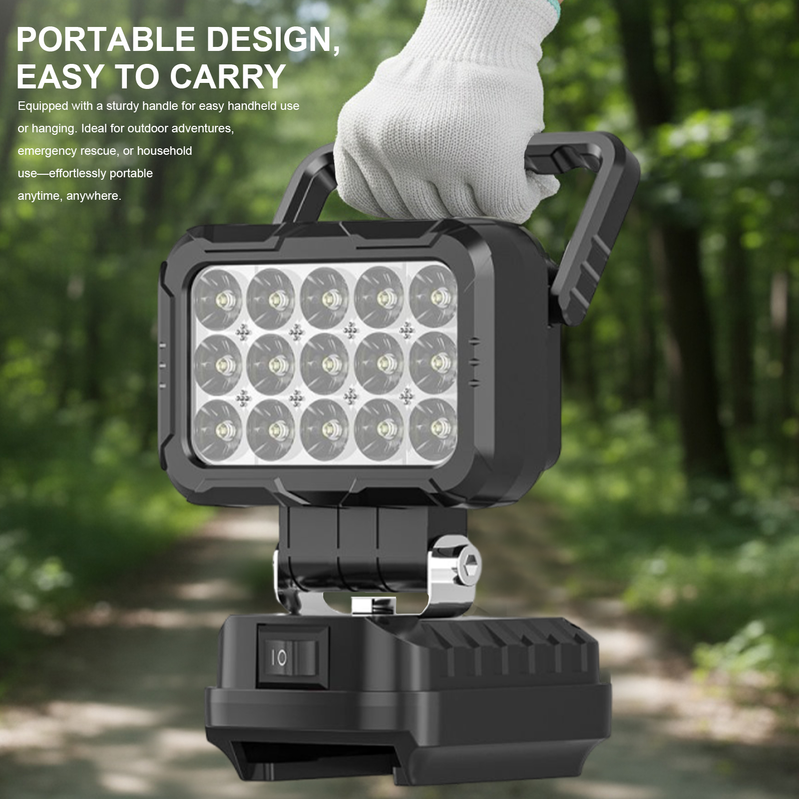 15 LED Working Light For Makit - مراجعة Outdoor Power Not Working وسعره