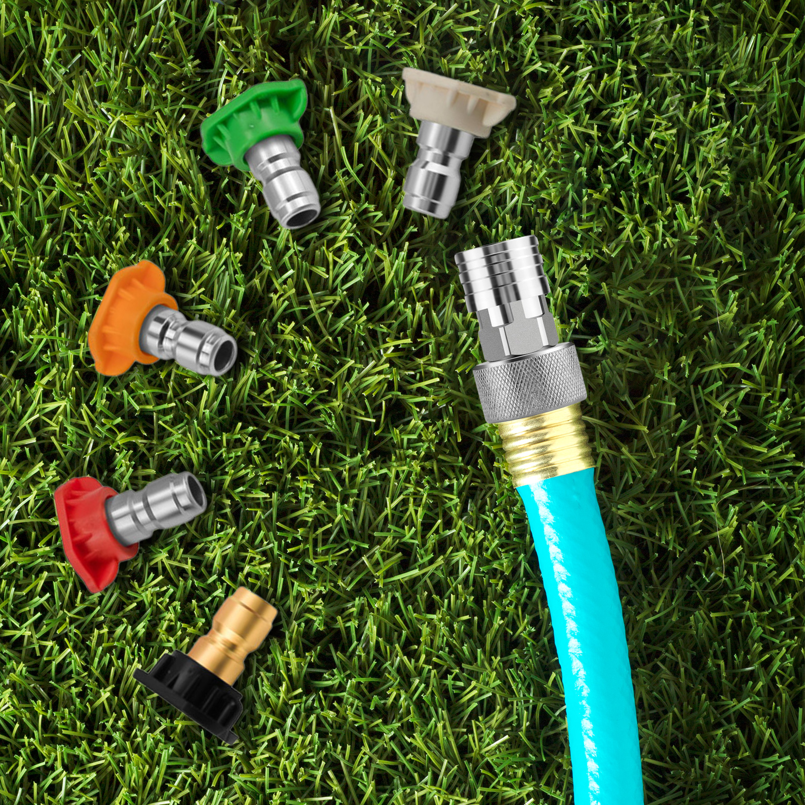 3/4 GHT To 1/4 Quick Connector - مراجعة Outdoor Power Washer وسعره