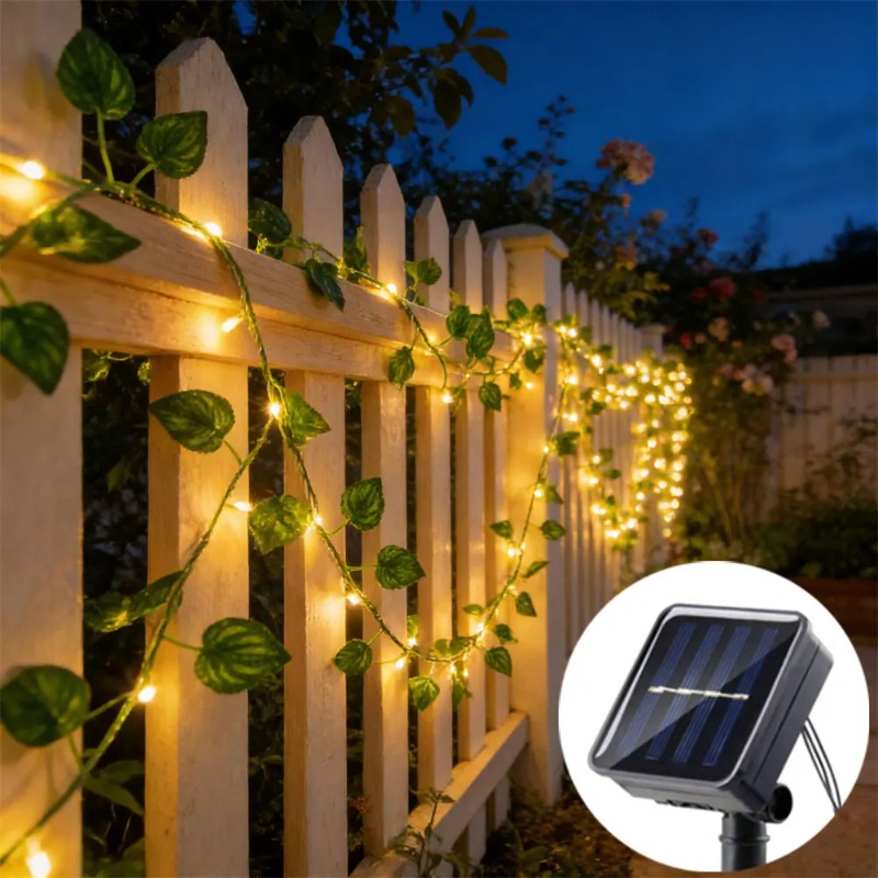 2/5/10M LED Festoon Artificial - مراجعة Outdoor Power And Plant وسعره