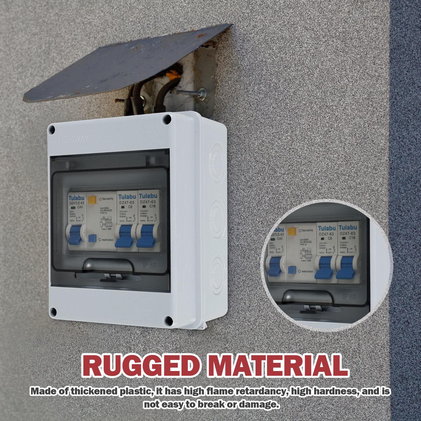Outdoor Household Switch Water - مراجعة Outdoor Power Wire وسعره